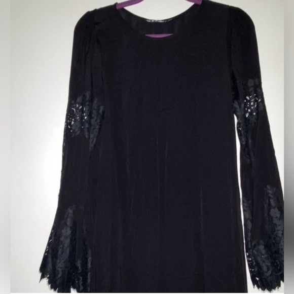 NWT For Love and Lemons Festival Dress Black Size M - Picture 8 of 12